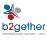 b2gether - international business event Bildmarke für ein Business Event.