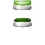 Druckknopf für eine Animation.